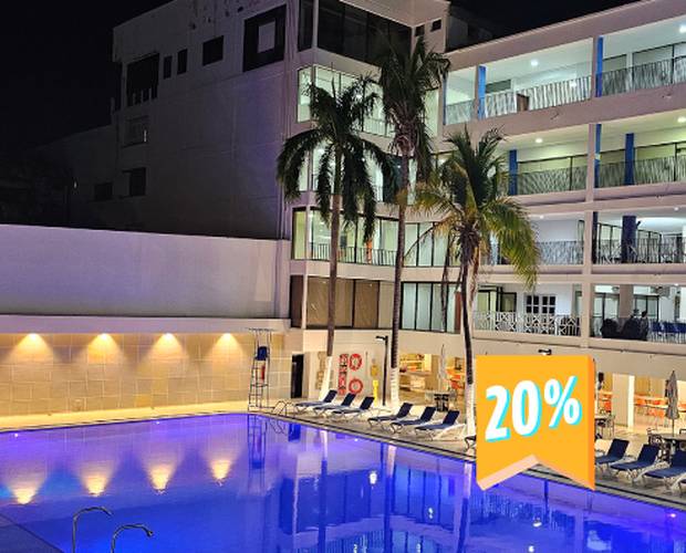 20%off ¡todo incluido! Hotel Sol Caribe San Andrés Isla de San Andrés