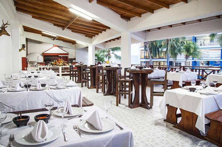 Restaurante barbacoa Hotel Sol Caribe San Andrés Isla de San Andrés