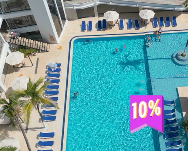 10%off ¡todo incluido! Hotel Sol Caribe San Andrés Isla de San Andrés